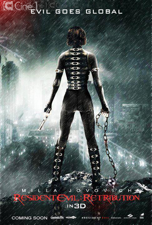 Resident Evil: Retribution (Flip-punch-kick-shoot-win)